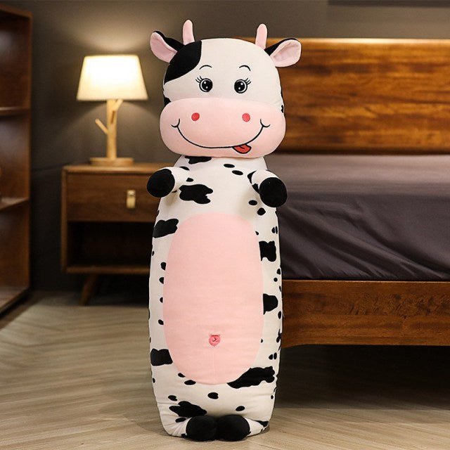 Plushie Cartoon Dairy Cow Body Pillow, 2.3' | 70 cm plush toy – – – Image 1 | Plushie Produce