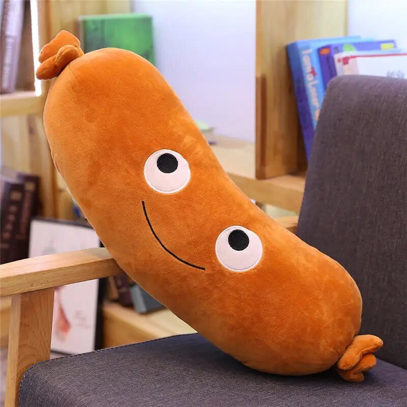Plushie Cartoon Snack Foods, Eight Foods, 8-28" | 20-70 cm plush toy – – 50cm sausage – Image 8 | Plushie Produce
