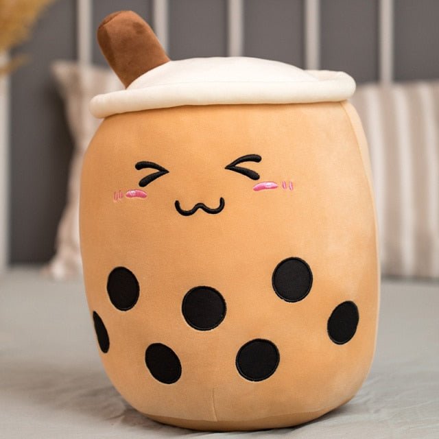 Plushie Jumbo Brown Sugar Bubble Tea, 10-28" | 25-70 cm plush toy – – 10"(25cm) – Image 1 | Plushie Produce