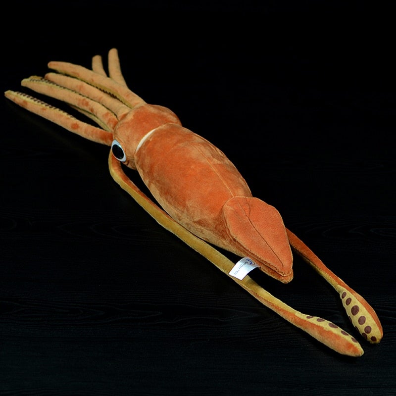 Plushie Jumbo Lifelike Giant Squid, 31-51" | 78-130 cm plush toy – – – Image 5 | Plushie Produce