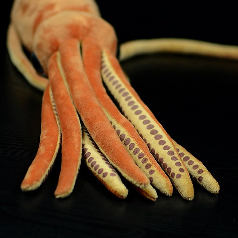Plushie Jumbo Lifelike Giant Squid, 31-51" | 78-130 cm plush toy – – – Image 7 | Plushie Produce