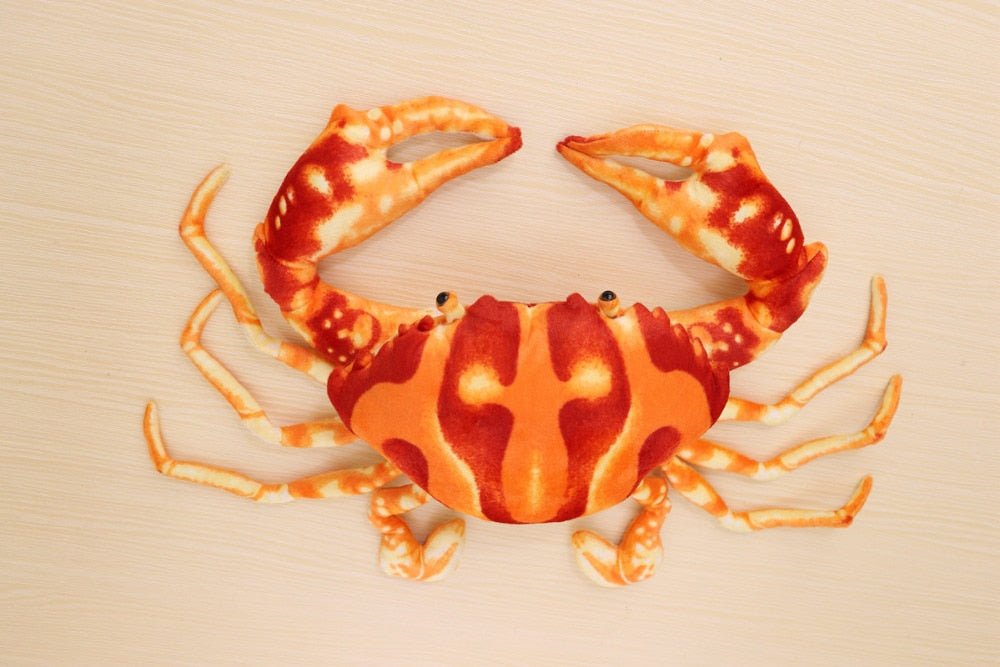 Plushie Jumbo Realistic Dungeness Crab, 9-30" | 24-75 cm plush toy – – – Image 2 | Plushie Produce