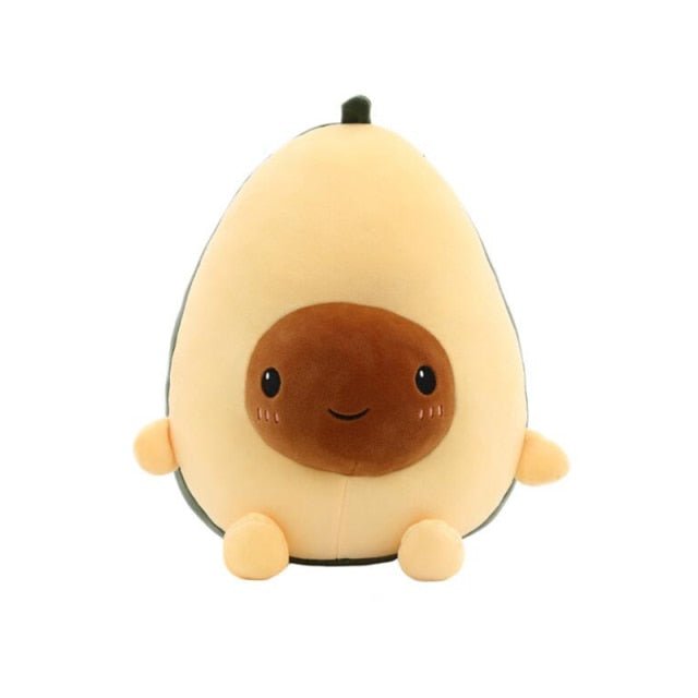 Plushie Jumbo Smiling Avocado, 12-24" | 30-60 cm plush toy – – 12"(30cm) – Image 1 | Plushie Produce