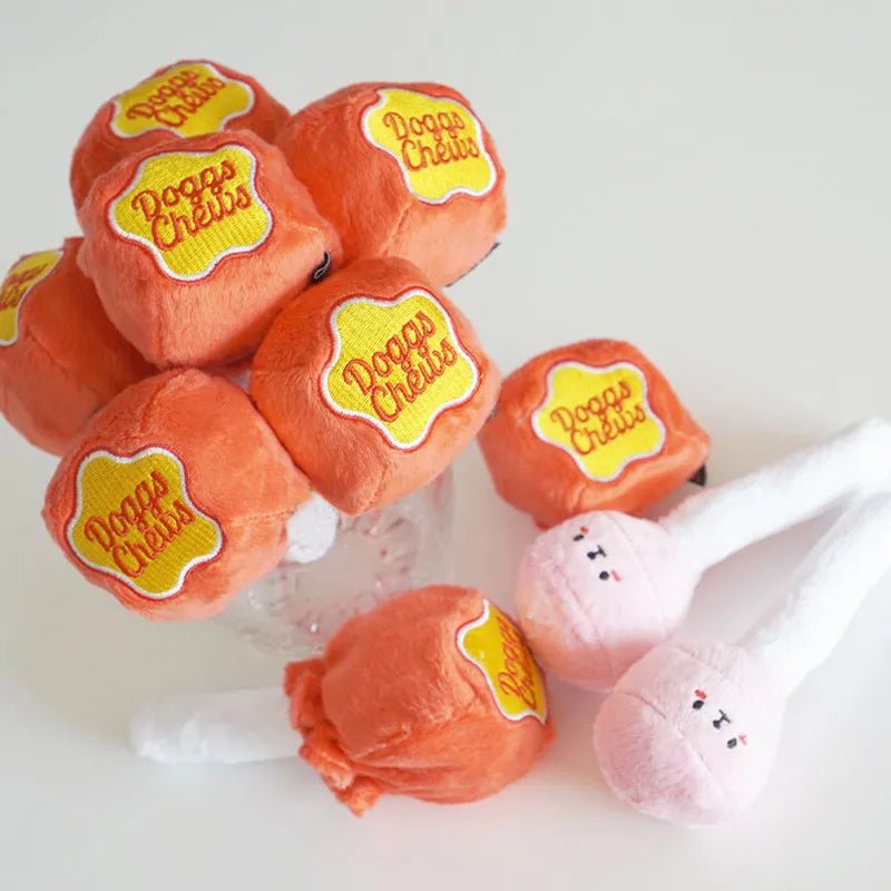 Plushie Lollipop Dog Sniffing Toy plush toy – – – Image 1 | Plushie Produce