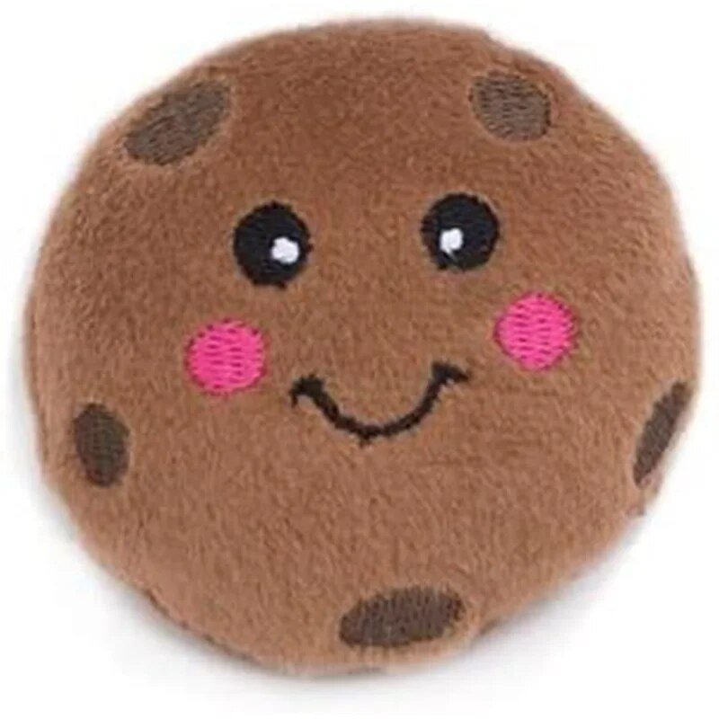 Plushie Milk and Cookies Dog Squeaky Chew Toy plush toy – – – Image 2 | Plushie Produce