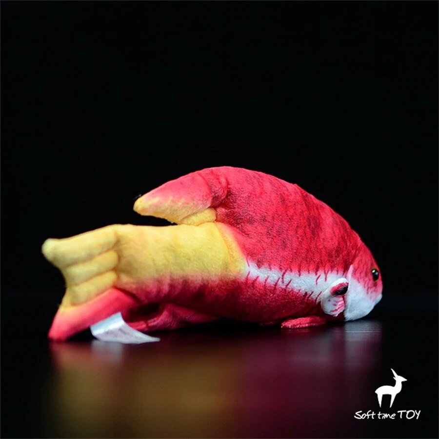 Plushie Realistic Cuban Arowana Fish, 10" | 25 cm plush toy – – – Image 4 | Plushie Produce