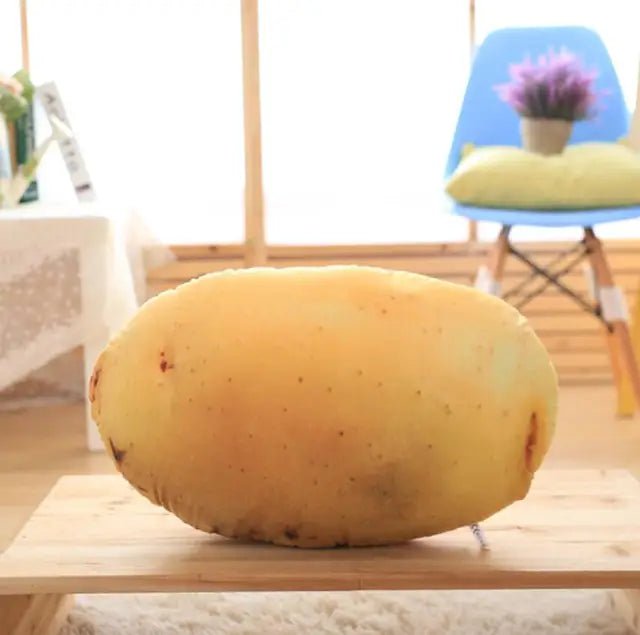 Realistic Brown Potato Plush Toy, 20" | 50 cm plush toy – – – Image 1 | Plushie Produce