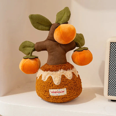 Sunflower Potted Plush Doll – Scented Artificial Plant, 4-12" | 10-30 cm