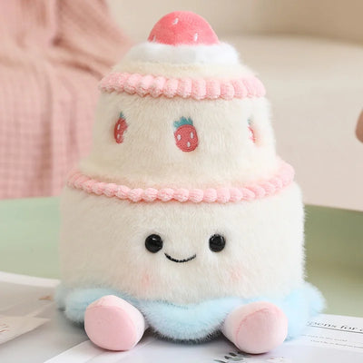 Breakfast Food Plush Doll Set – Kawaii Egg Toast & Bread Cartoon Toys