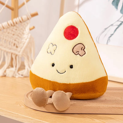 Breakfast Food Plush Doll Set – Kawaii Egg Toast & Bread Cartoon Toys