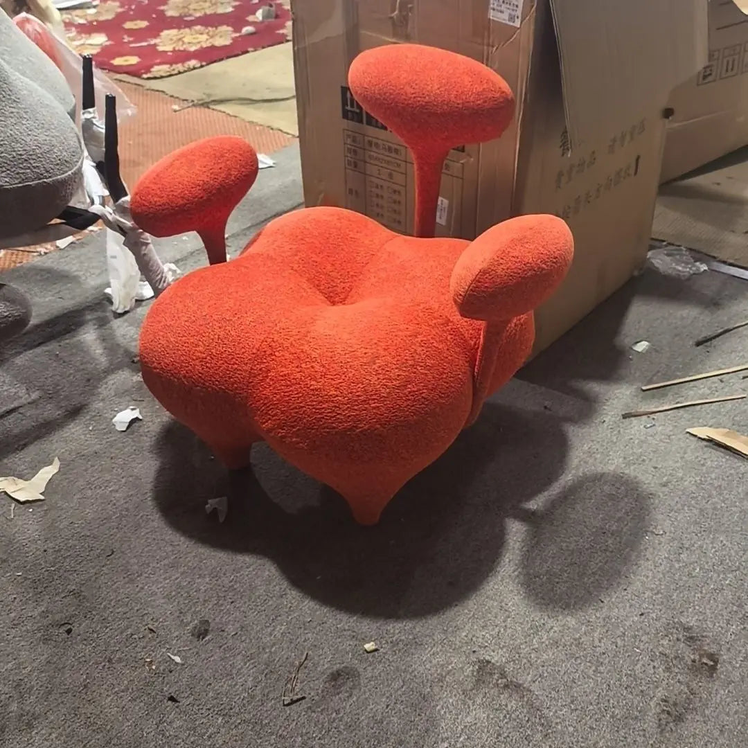 Mushroom-Inspired Small Sofa – Nordic Style Modern Mini Sofa