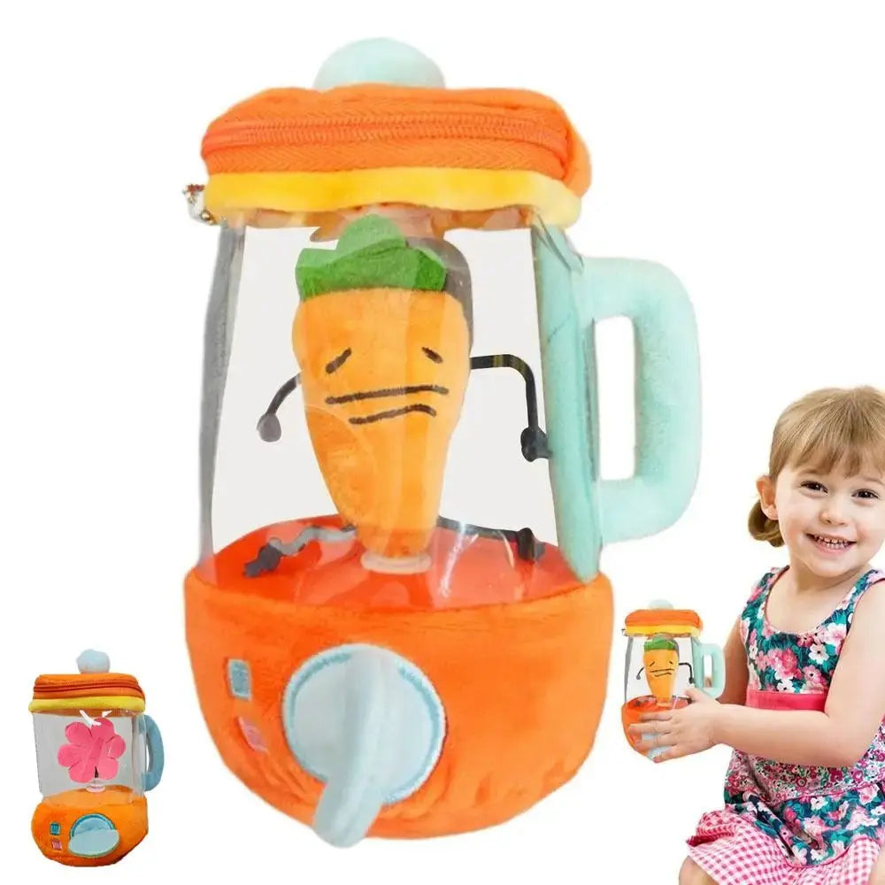 Jouet en peluche Blender avec carotte tournante