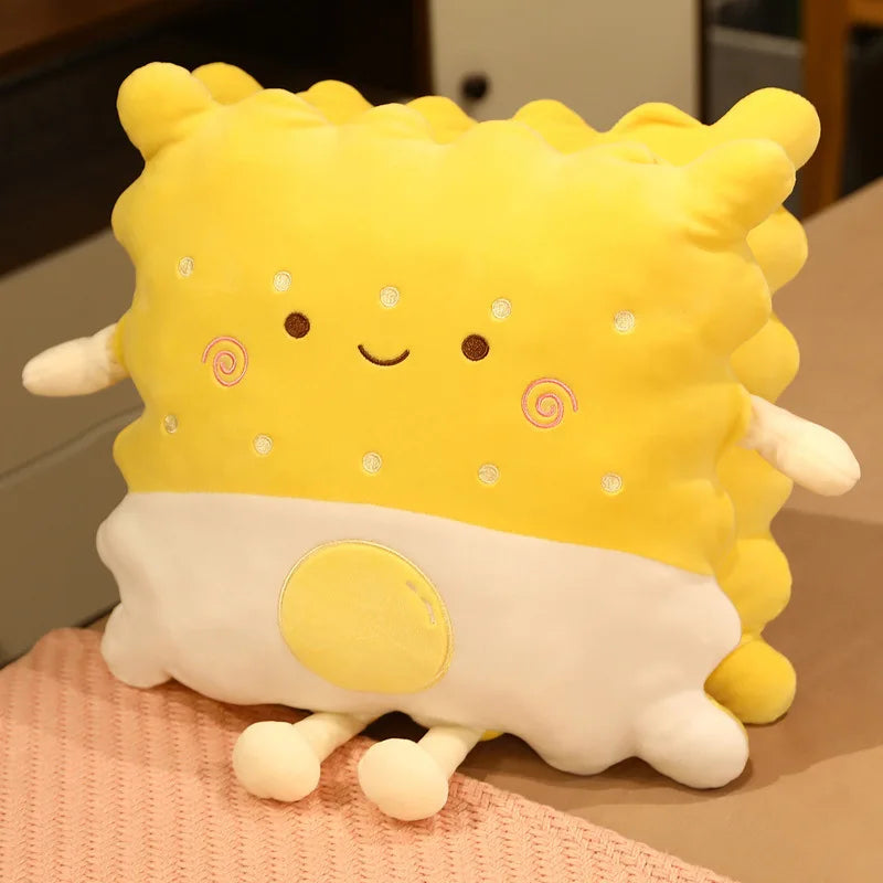 Plushie Cartoon Cracker with Optional Blanket, 15" | 38 cm