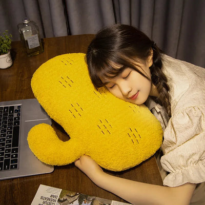 Coussin décoratif cactus en peluche, trois couleurs, 12-16" | 30-40 cm