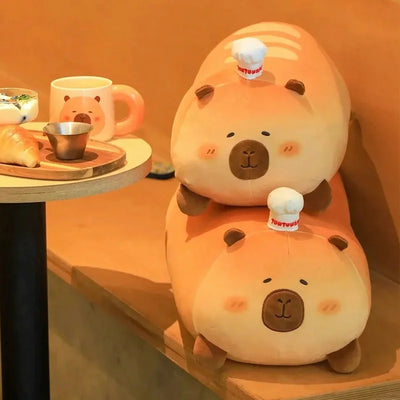 Peluche Jumbo Capybara Pain, 22-37" | 55-95 cm