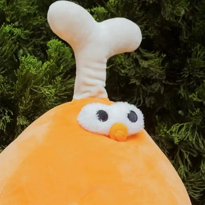 Giocattolo di peluche pollo cotto, 16" | 40 centimetri