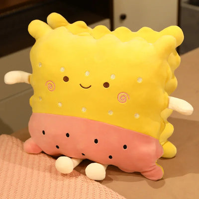 Plushie Cartoon Cracker with Optional Blanket, 15" | 38 cm