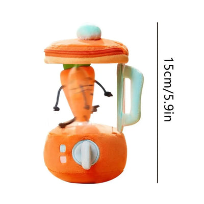 Jouet en peluche Blender avec carotte tournante