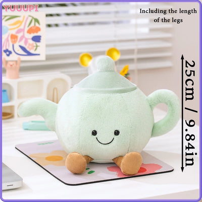 Nachmittags-Tee-Plüsch-Set ☕️ – Teekanne, Teetasse & Kaffeetasse