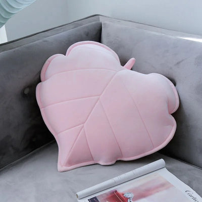 Plushie Large Realistic Leaf Throw Pillow, 11 Colors, 5-20" | 13-50 cm