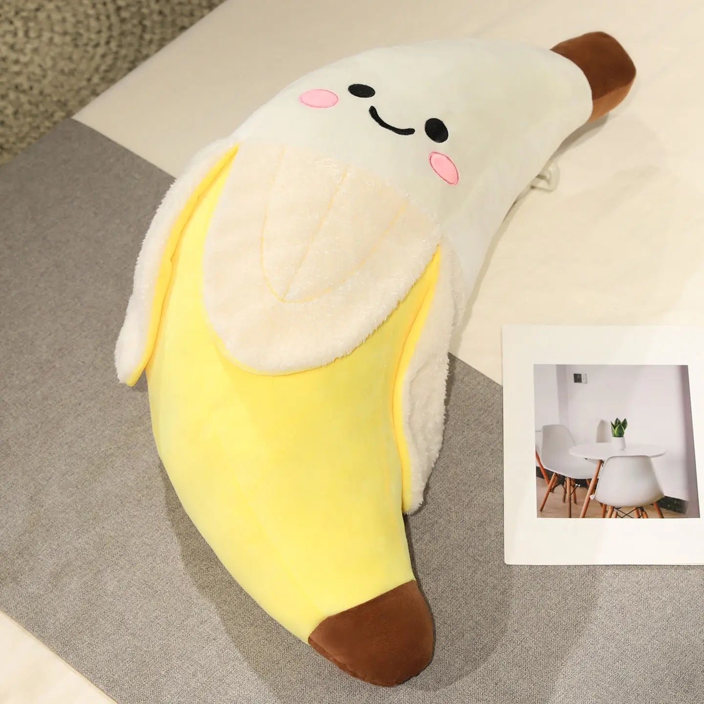 Peeled Banana Plush Pillow, 10-31" | 25-80 cm