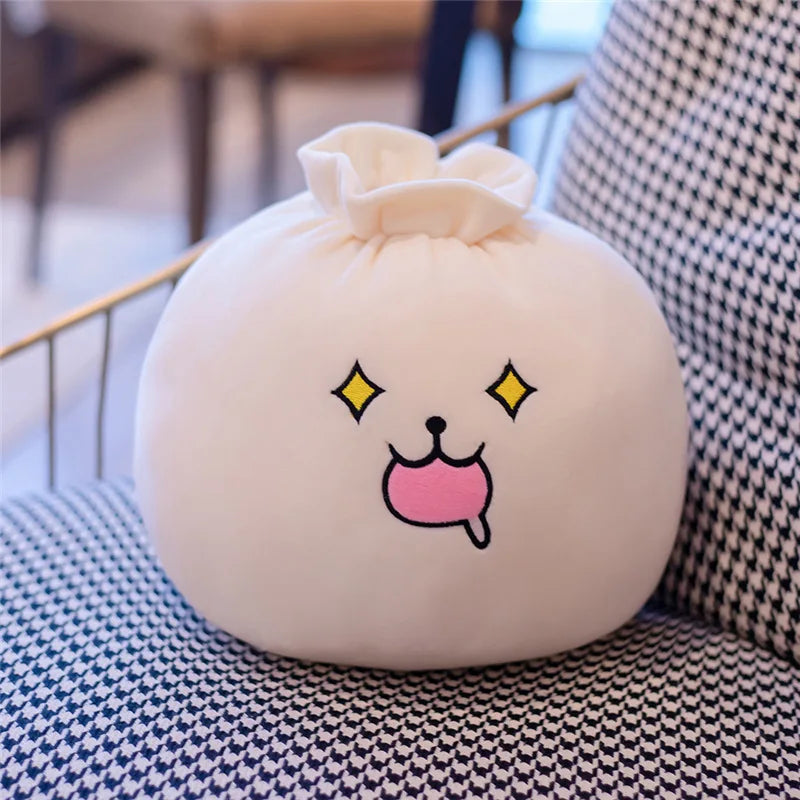 Bun Bao Kawaii de Peluche, 8-10" | 20-25 centímetros
