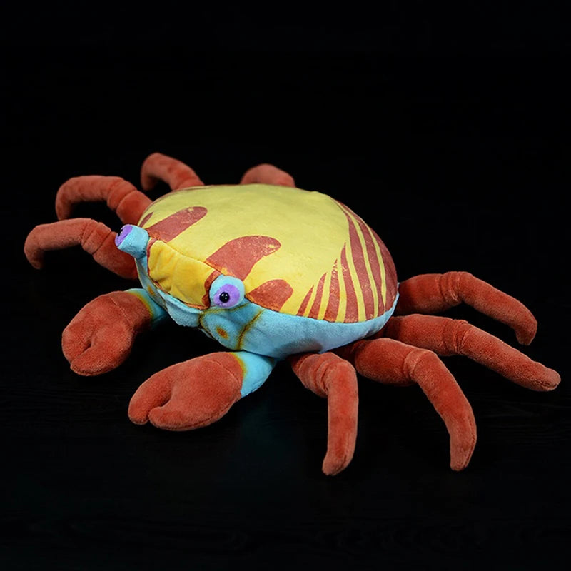 American Red Crab Plush Toy – Lifelike Marine Stuffed Animal