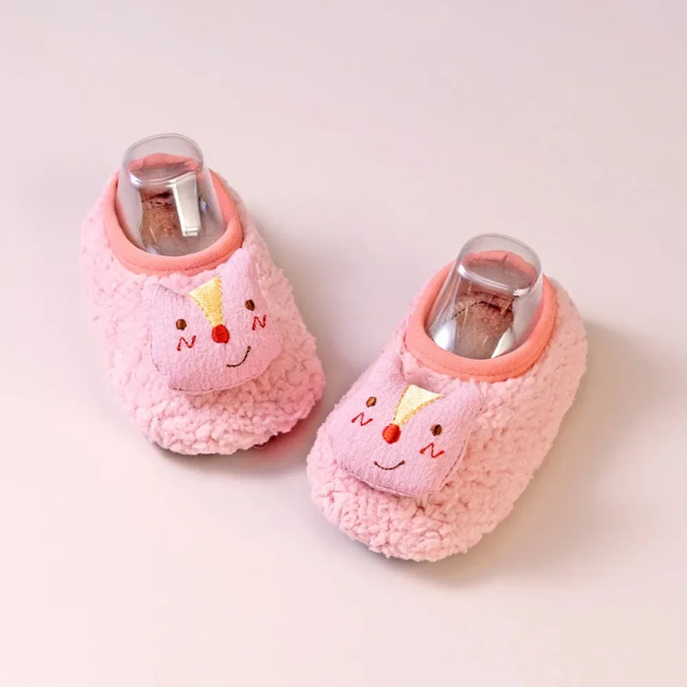 Cartoon Floor Slipper Socks for Toddlers – Anti-Slip Walking Shoes