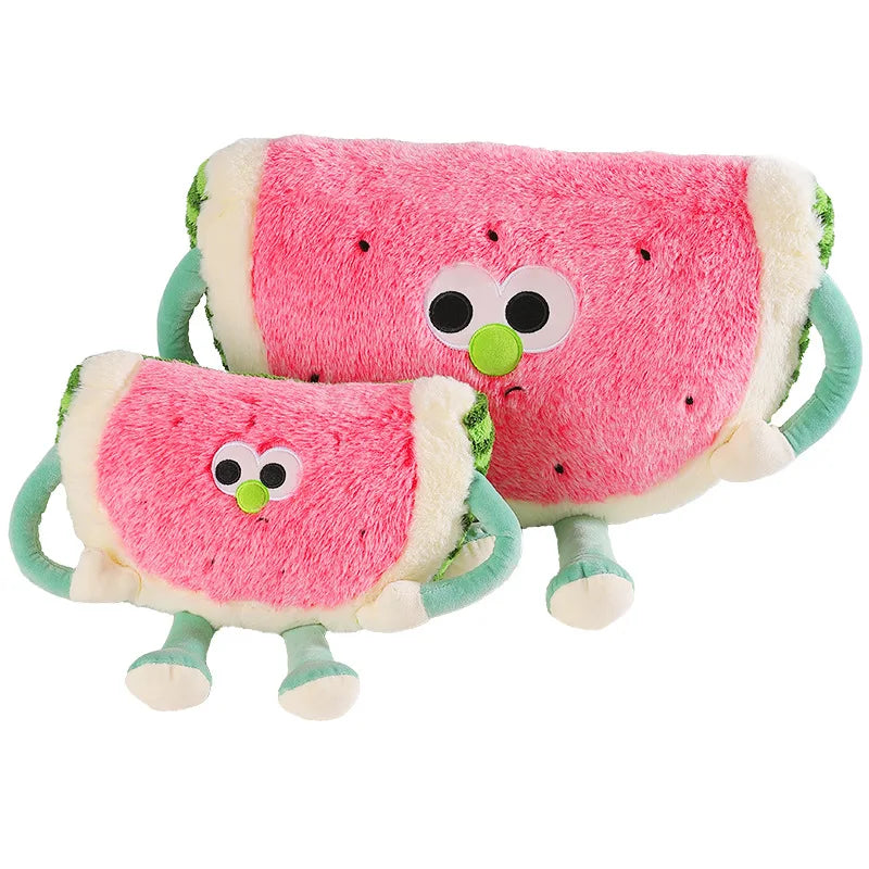 Watermelon Car Headrest & Lumbar Support Pillow – Cartoon Kawaii