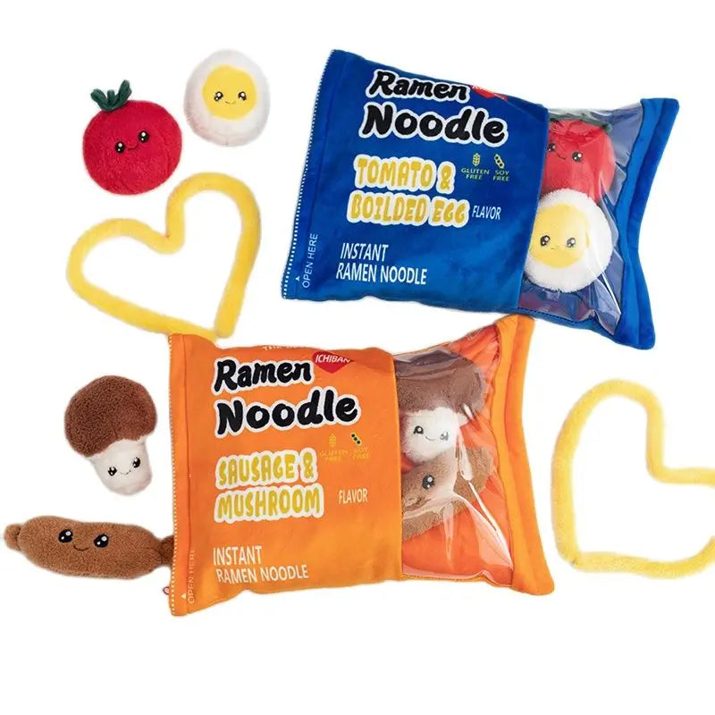 Juguete de peluche en forma de almohada de bolsa de aperitivos, ocho estilos, 16" | 40 centímetros