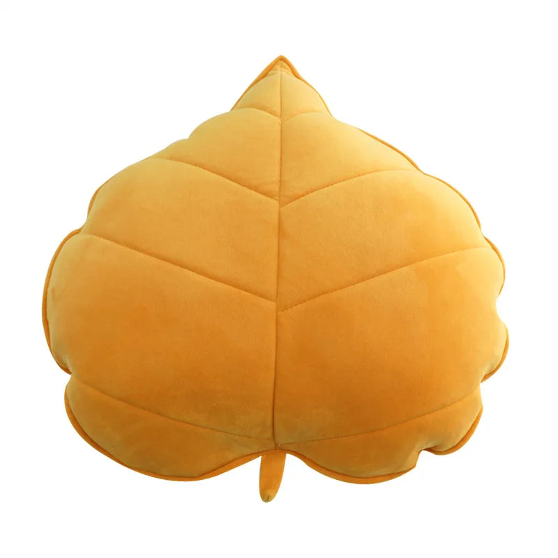 Plushie Large Realistic Leaf Throw Pillow, 11 Colors, 5-20" | 13-50 cm