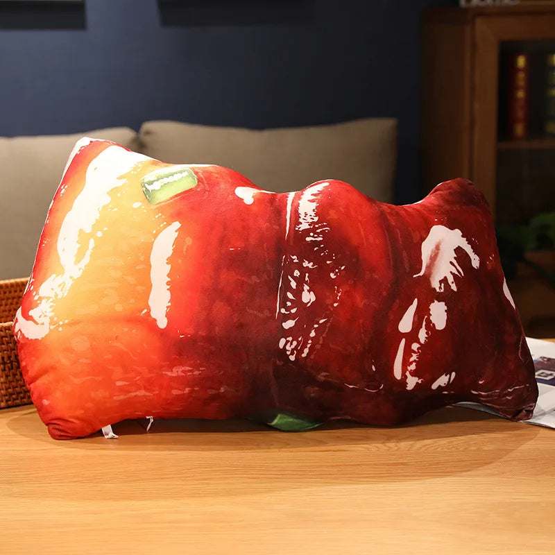 Cojines de carne a la parrilla realistas de peluche, nueve estilos, 8-24" | 20-60 centímetros