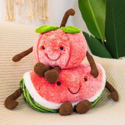 Giocattolo di peluche a forma di fetta di anguria cartone, 11-16" | 28-40 cm