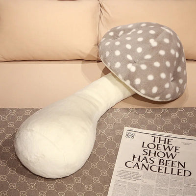 Coussin corporel en peluche Jumbo Champignon : Cinq couleurs, 2,6-4,3'' | 80-130 cm