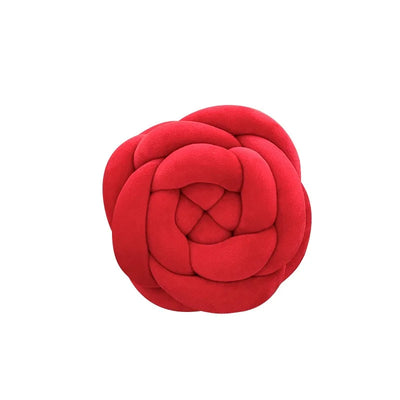 Coussin en peluche en forme de nœud de rose, 11" | 28 cm 🌹