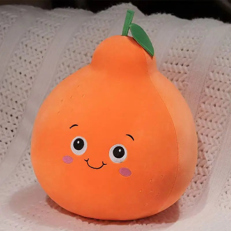 Kawaii Simulation Fruit Plushies – Apple, Watermelon & More, 4-12" | 10-30 cm