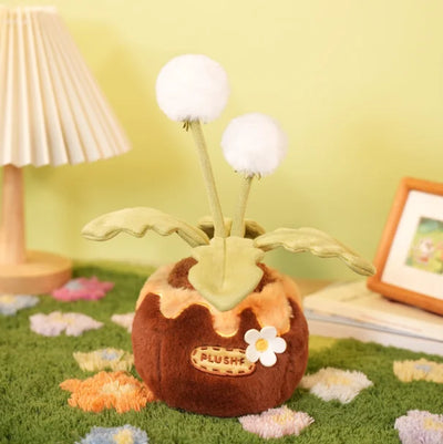 Kawaii Potted Plant Plushies – Flowers, Cacti & Fruit Trees, 6-8" | 14-20 cm