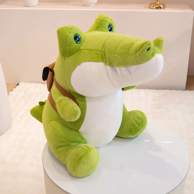 Fluffy Crocodile Plush Toy – Giant Stuffed Alligator, 12-18" | 30-45 cm