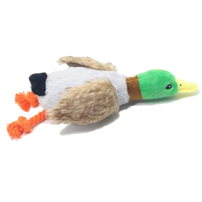 Plushie Mallard Duck Dog Squeaky Chew Toy, 12-14" | 30-34 cm