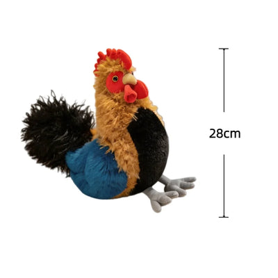 Realistic Chicken & Poultry Plush Collection – Hen, Silkie, Turkey & More