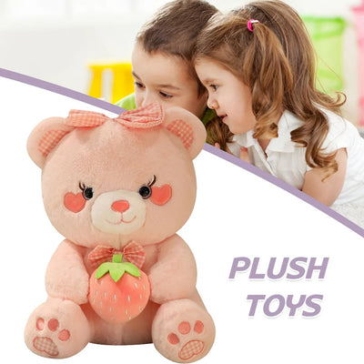 Animal de peluche Oso Fresa, 14-34" | 35-85 centímetros