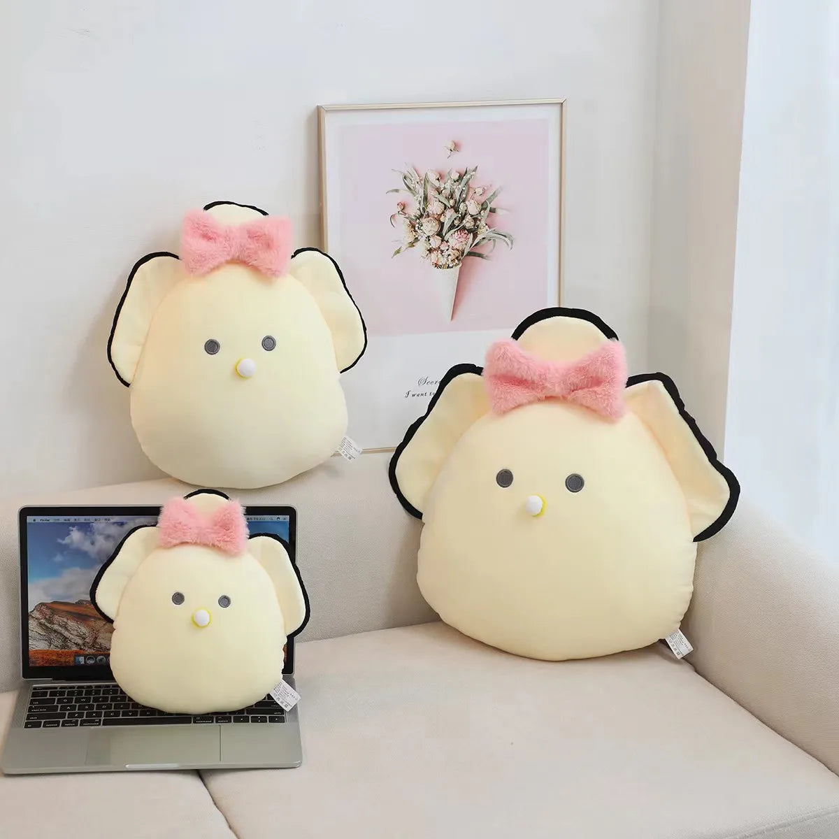 Oyster Plush Toy – Funny Ocean-Themed Sofa Pillow & Pendant