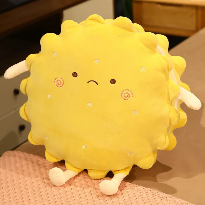 Plushie Cartoon Cracker with Optional Blanket, 15" | 38 cm