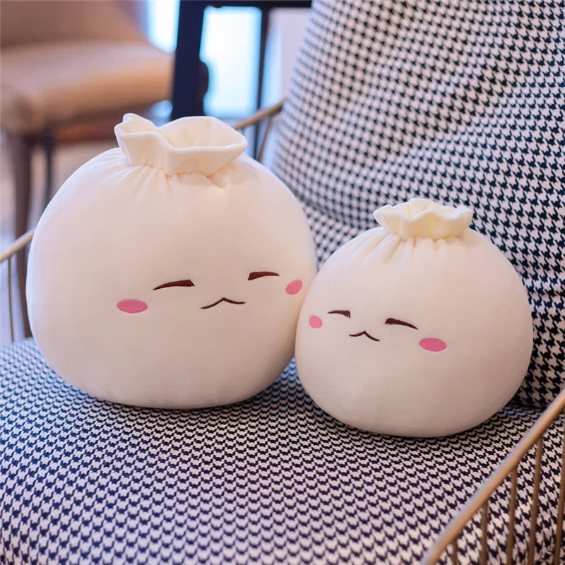 Bun Bao Kawaii de Peluche, 8-10" | 20-25 centímetros