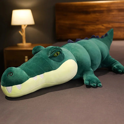 Peluche Coccodrillo Jumbo: Tre Colori, 2,6-5,9 ft | 80-180 centimetri