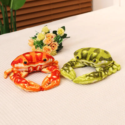 Plüsch Jumbo Realistischer Dungeness Krebs, 9-30" | 24-75 cm