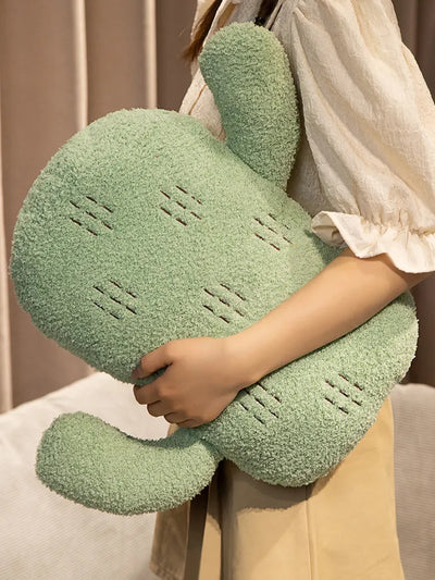 Coussin décoratif cactus en peluche, trois couleurs, 12-16" | 30-40 cm