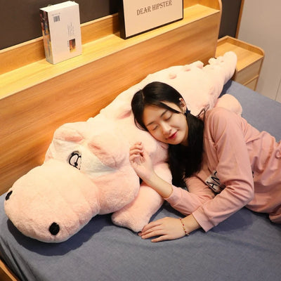 Giant 10-Foot Crocodile Plushie - WITH STUFFING - 1.7-3 meters long