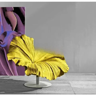 Flower Petal Leisure Chair – Botanical Accent Seating