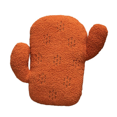 Coussin décoratif cactus en peluche, trois couleurs, 12-16" | 30-40 cm